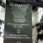 BLANK NYC BOMBER JACKET SMALL HOUNDSTOOTH BLACK AND WHITE 90's RETRO Photo 8