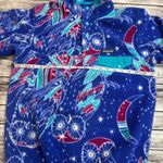 Patagonia Synchilla Snap-T Harvest Moon Blue Owl Fleece S Small Blue Pink Teal Photo 8