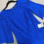 Ralph Lauren Blue Dress 3/4 Sleeve Lace Brand New with Tags NWT Womens Size 2 Photo 0