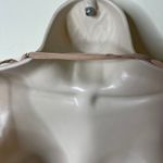 Nensi Dojaka Gathered Long Sleeve Bra Top In Sable Tan Sz XS Photo 6