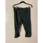 Lululemon In Movement Crop *Everlux 19" Dark Olive Photo 4