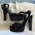 Kurt Geiger  London Molten Velvet Stud Platform Heels Photo 5