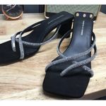 Fashion to figure Nikita Wide Width Women's 10 W Silver Slip-On Dress Sandals Photo 5