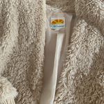 C&C California Faux Fur Light Pale Cream Jacket M Photo 2