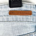 Anthropologie PILCRO AND THE LETTERPRESS Hypen Patched Button Fly Jeans, Size 27 Photo 7