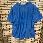 Woman Within  Denim Button Down Shirt Size 22/24 Photo 1