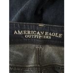 American Eagle  Women’s Jeans Size 12 Dark Wash Denim 32x30 Stretch Mid Rise Photo 5