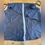 Know One Cares  Asymmetric Rosette Camisole in black Satin Nordstroms NWT size S Photo 3