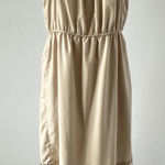 BITTEN BY SARAH JESSICA PARKER 8 Stone Sundress Summer Casual Party (b46) Tan Photo 0