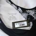 Peppermayo NEW Pepper Mayne M Contrast Seamless Bodysuit Black White Colorblock Leotard Photo 5