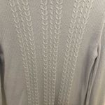 Talbots  - women’s Cableknit Turtleneck light Blue Sweater - large‎ Photo 1