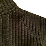 Saks 5th Avenue Vtg Saks Fifth Avenue Real Clothes Brown Suede Leather Merino Wool Sweater Vest Photo 8