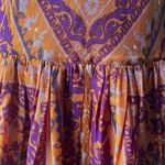 Ecoté Urban Outfitters Halter Top Mini Dress Open Back Magenta Orange Women’s 6 Photo 8