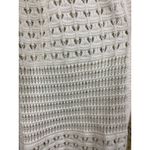 DKNY Jeans Womens Open Knit Cardigan Sweater S White Cotton Acrylic Photo 2