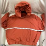 Lululemon Relaxed Cropped Hoodie Orange Color Size 6?? Photo 5