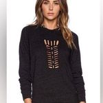 Koral  Caliber Cutout Hoodie in Black Size Medium NWT Photo 0