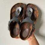 Birkenstock  Gezah Metallic Blue Women's Sandals Size 37 Photo 7