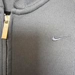 Nike dark grey zip up, lightweight, cropped jacket Photo 2