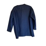 Madewell NWT Sherpa-Bonded Denim Cocoon Coat Photo 12