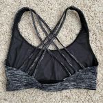Victoria's Secret women’s grey and white strappy victoria’s secret / victoria sport sports bra! Photo 2