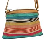 Relic  Crossbody Purse. Shoulder Bag. Colorful Striped Design. Photo 2