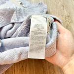 Madewell  Crochet-Trim Crop Sweater Tank in Distant Peri Size M NWT Photo 7