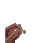 Made in Italy rose gold toned charm bracelet mother Mary and religious charms Pink Photo 8