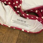 Adore Me Halter One Piece Red Polka Dot Swimsuit NEW with Tags size 1X Photo 4