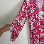 Maaji NWT shinning Tides Pink Floral Tiered Dress Size Large Photo 3