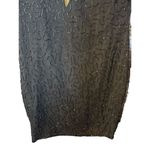 Vintage Stenay Mardi Gras 100% Silk Rainbow Sequins Shoulder Pads Party Dress Sz Black Size 12 Photo 4