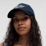 Lululemon Classic Ball Cap Adjustable "Meet You Courtside" NWT S/M (TRNV/WHT) Photo 1