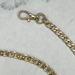 Gold Tone Skinny Chain Link Purse Handbag Bag Replacement Strap ✨ Photo 1