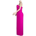 Amanda Uprichard Cherri Strapless Gown, Hot Pink, Large Photo 8