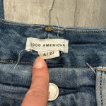 Good American  Good Legs Busted Knees Skinny Jeans - size 4/27 Photo 4