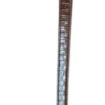 Brighton Belt Womens Medium Brown Croc Embossed Leather Silver Buckle B6208 Photo 2