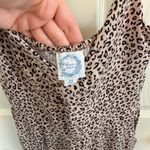 Blue Rain  Front Knot Leopard Jumpsuit XS Photo 4