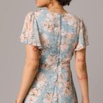 Francesca's Harper Floral Ruffle Wrap Mini Dress Photo 2