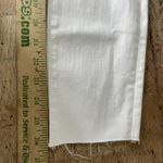Frank & Eileen  SLIGO Womens Sz 28 White Cotton Stretch Raw Hem Jeans EXC Photo 5