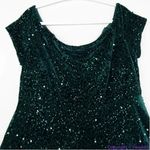 New! MORGAN & CO Green‎ Sequined Hi Photo 4