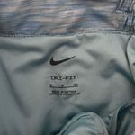 Nike Women’s One Dri-Fit Mid-Rise 3” Brief Lined Blue SpaceDye Shorts Sz S NWT Photo 5