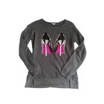 Juicy Couture  Women's Sequin Heels Long Sleeve Top Size Small Photo 6