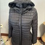 Kenneth Cole New York Women’s Medium Black Quilted Parka Full Zip Photo 0