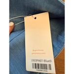 Women's High Waist Blue Trousers with Belt Size 0 Photo 5