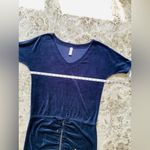 Nice dressy velvet dress 💙💙💙 Blue Size M Photo 5