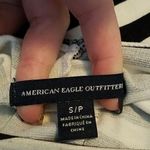 American Eagle  Black and White Striped Dress Photo 5