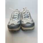 Skechers Shape-Ups White/Blue/Silver Athleisure Walking Sneakers Sz 11 Photo 4