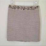The Limited NWT  Beaded Embellished Taupe Pencil Skirt 4 Photo 1