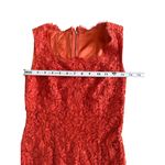 Dolce & Gabbana  Orange Lace Cocktail Dress Size IT 36 Photo 4