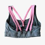 Lululemon Women’s 4 Special Edition Energy Bra Exhale Gray Heather Pink Straps Photo 1