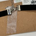 Mudd Black Velvet Choker Necklace Photo 5